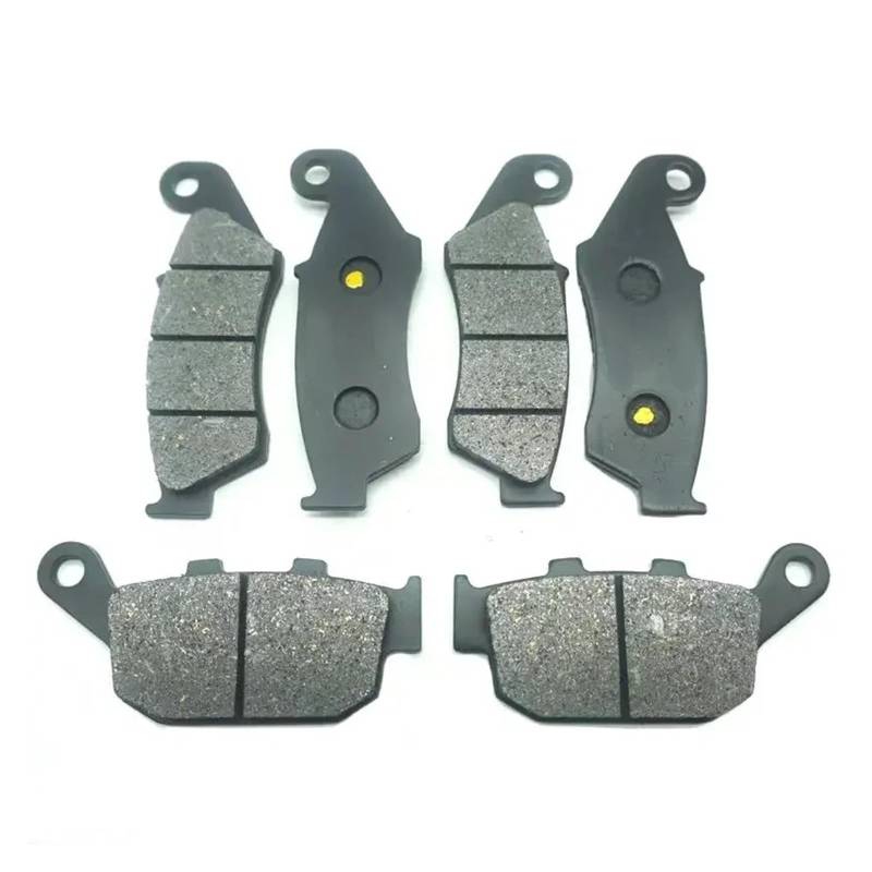 Motorrad Vorne Hinten Bremsbeläge for XRV750 Afrika Twin 1993-2001 XRV750A Twin (RD04 RD07) 1993-1998 XRV 750 750A Dirt(Front Rear Pads) von AEVIRAFL