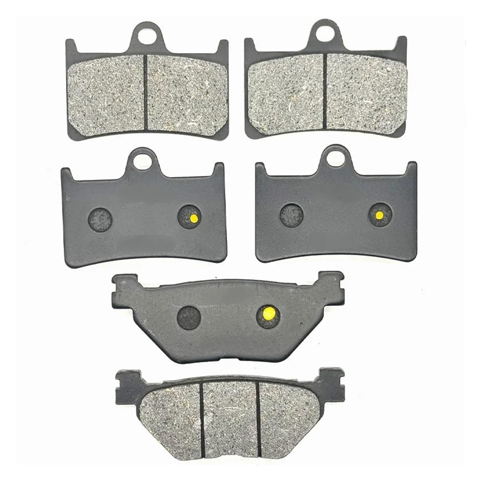 Motorrad Vorne Hinten Bremsbeläge for XT1200Z Super Tenere ABS 2010-2019 XT1200ZE Super Tenere 2014-2019 XT 1200Z 1200ZE(Front Rear Pads) von AEVIRAFL