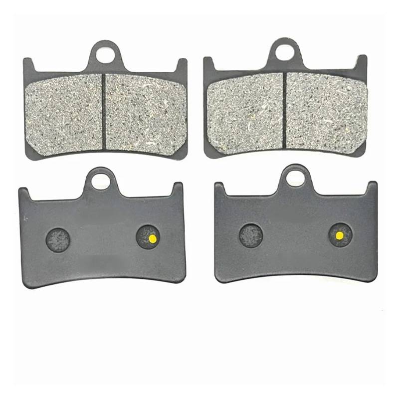 Motorrad Vorne Hinten Bremsbeläge for XV1900CTM Stratoliner Mitternacht 06-08 XV1900CTS Stratoliner S 06-2014 XV1900 CTM CTS(2 X Front Brake Pads) von AEVIRAFL