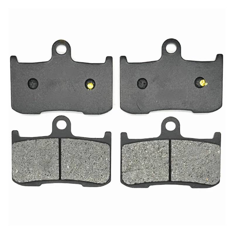 Motorrad Vorne Hinten Bremsbeläge for ZR900 Z900 2018 2019 2020 2021-2024 ZR900 Z900 ABS 2022-2023 ZR Z 900 Z900ABS(2 X Front Brake Pads) von AEVIRAFL