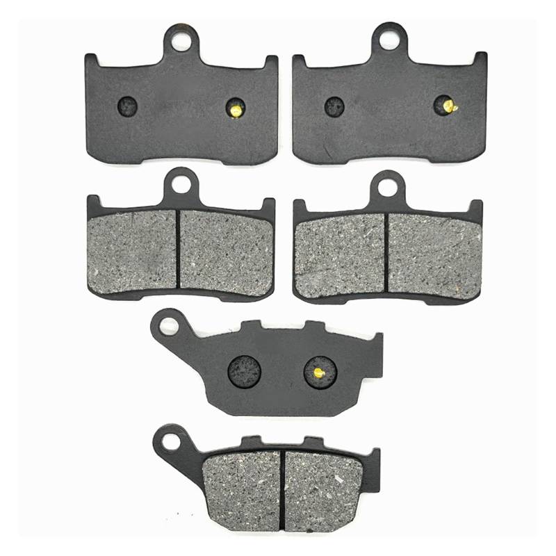 Motorrad Vorne Hinten Bremsbeläge for ZR900 Z900 2018 2019 2020 2021-2024 ZR900 Z900 ABS 2022-2023 ZR Z 900 Z900ABS(Front Rear Pads) von AEVIRAFL