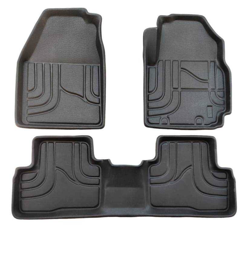 AEspares Auto Fußmatten Hart-PVC 3er Set Schwarz kompatibel mit Hyundai Creta Alt von AEspares