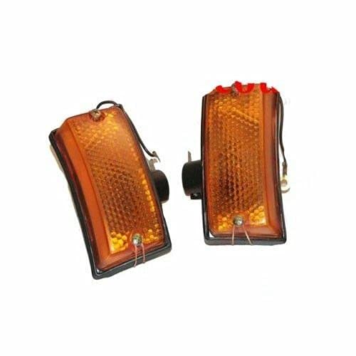 AEspares Frontblinker Blinker Bernstein Set passend für Vespa PX PX 80 200 PE Lusso T5 Stella von AEspares