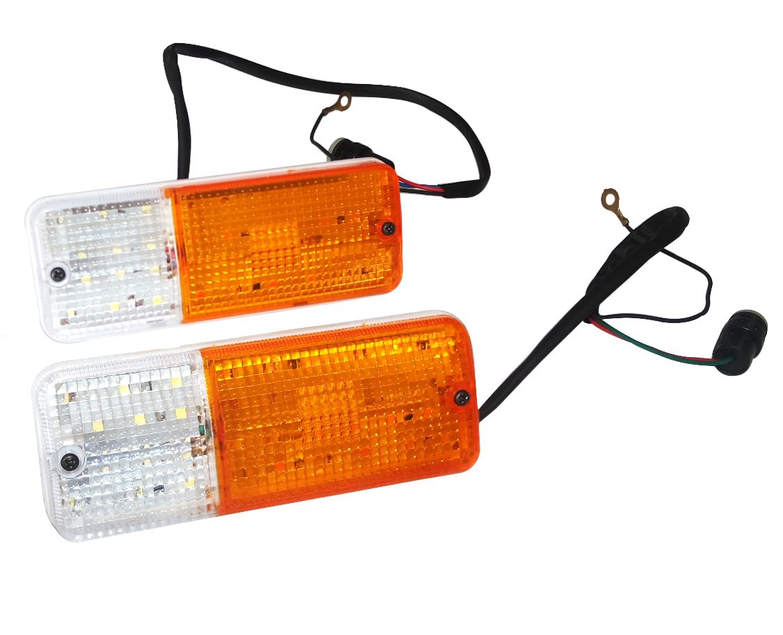 AEspares LED Standlicht Kotflügel vorne Blinker Set Kompatibel mit Suzuki Jimny Samurai SJ410 SJ413 von AEspares