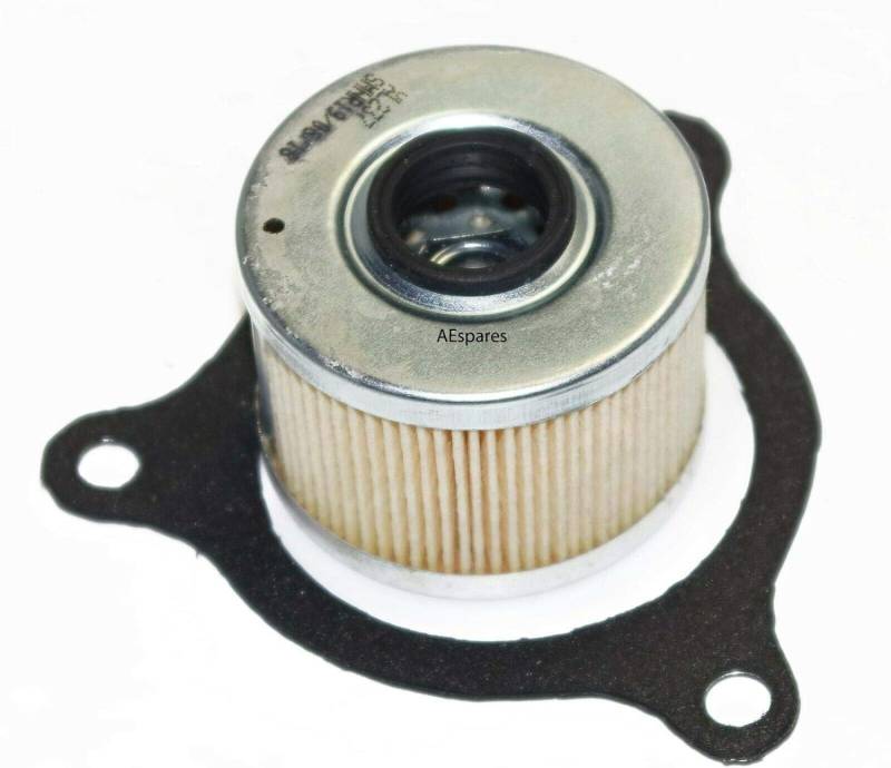 AEspares Ölfilter mit Dichtung passend für Royal Enfield Himalaya + Scram 411cc 4888464 von AEspares