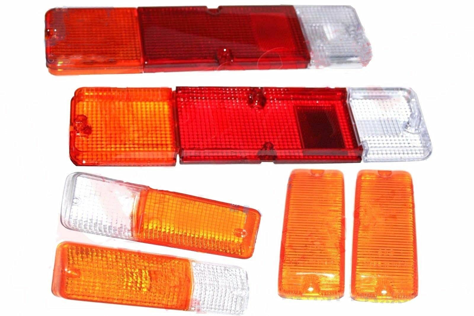 AEspares Passend für Suzuki SJ410 413 Stoßstange & Seitenblinker Rücklicht Linse Samurai Sierra von AEspares