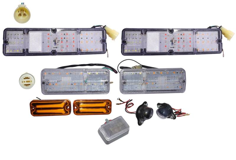 AEspares Turn Tail Brake Marker Complete Set of Lights Compatible With Suzuki Samurai SJ410 413 86-95 von AEspares