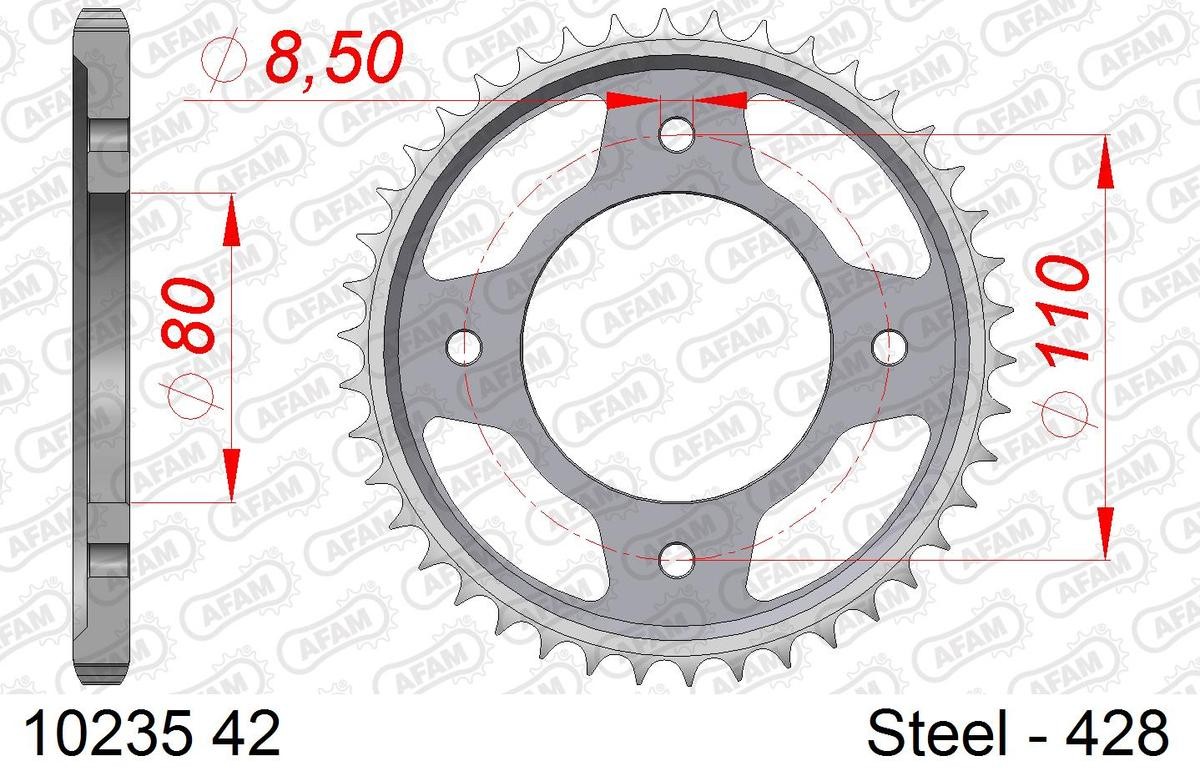 AFAM Kettenrad 10235-42 von AFAM