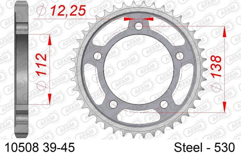 AFAM Kettenrad 10508-41 von AFAM