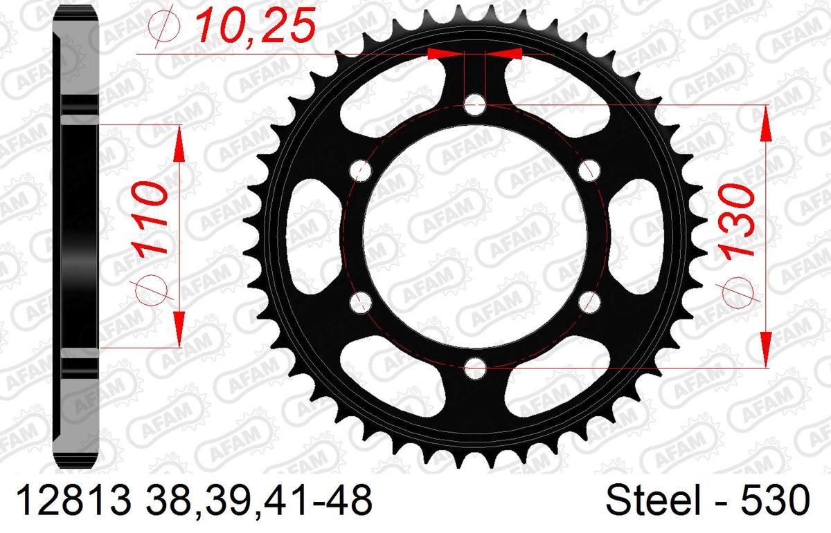 AFAM Kettenrad 12813-45 von AFAM