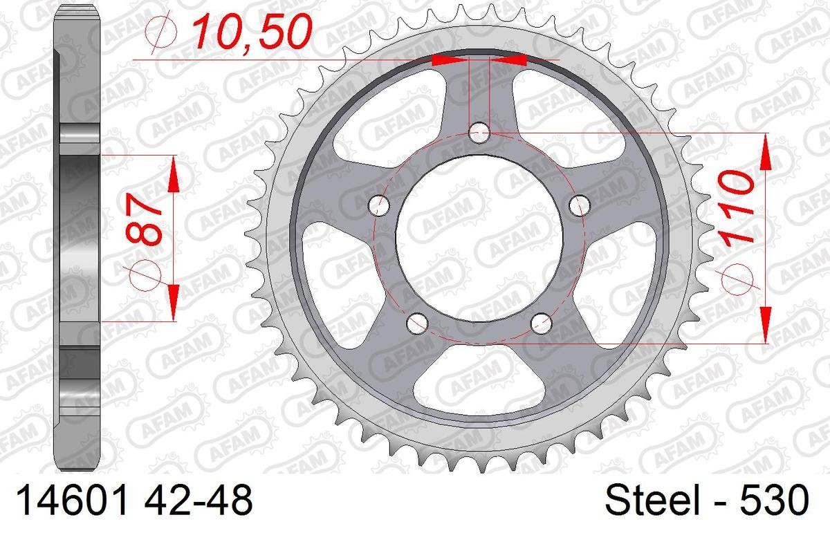 AFAM Kettenrad 14601-47 von AFAM