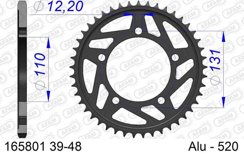 AFAM Kettenrad 165801-44 von AFAM