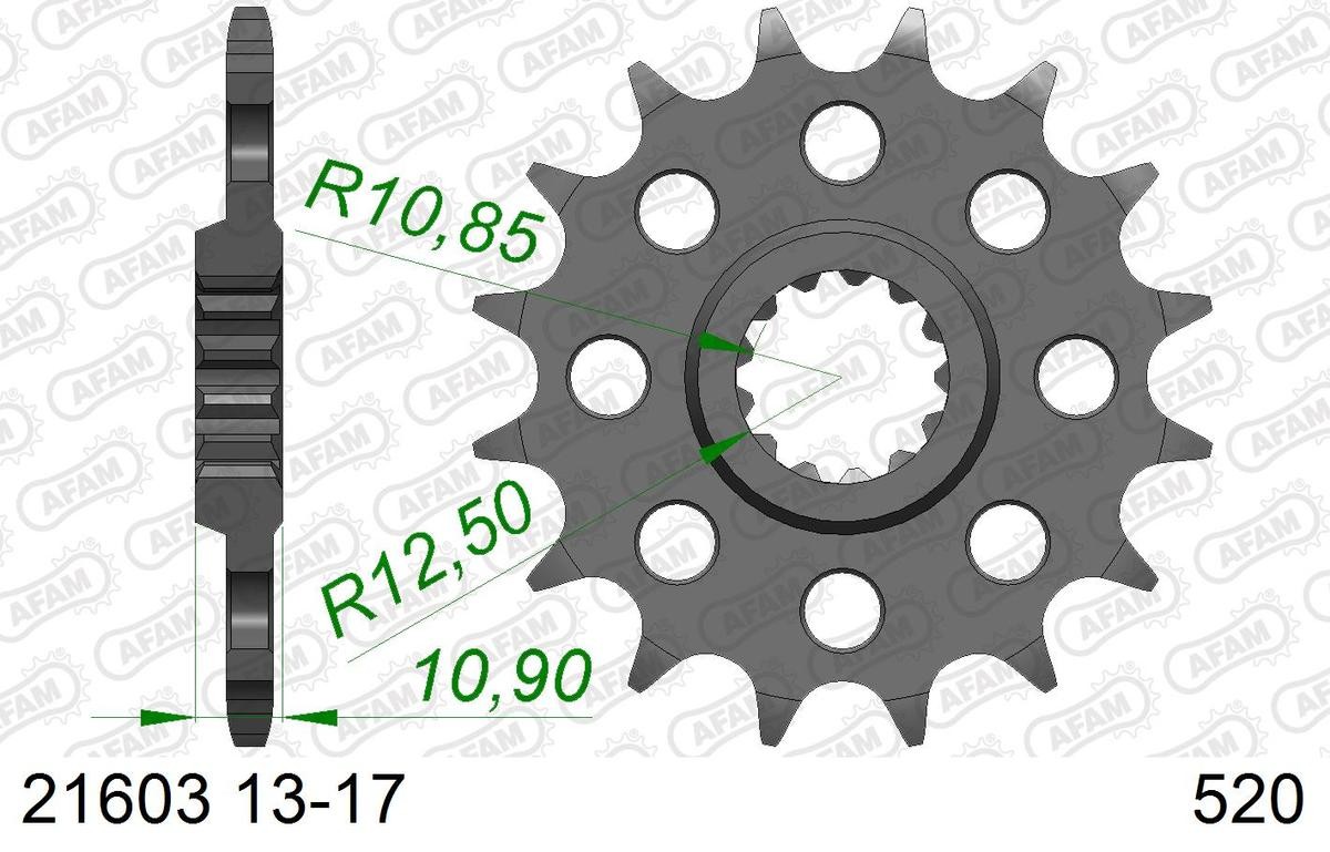 AFAM Kettenritzel 21603-16 von AFAM