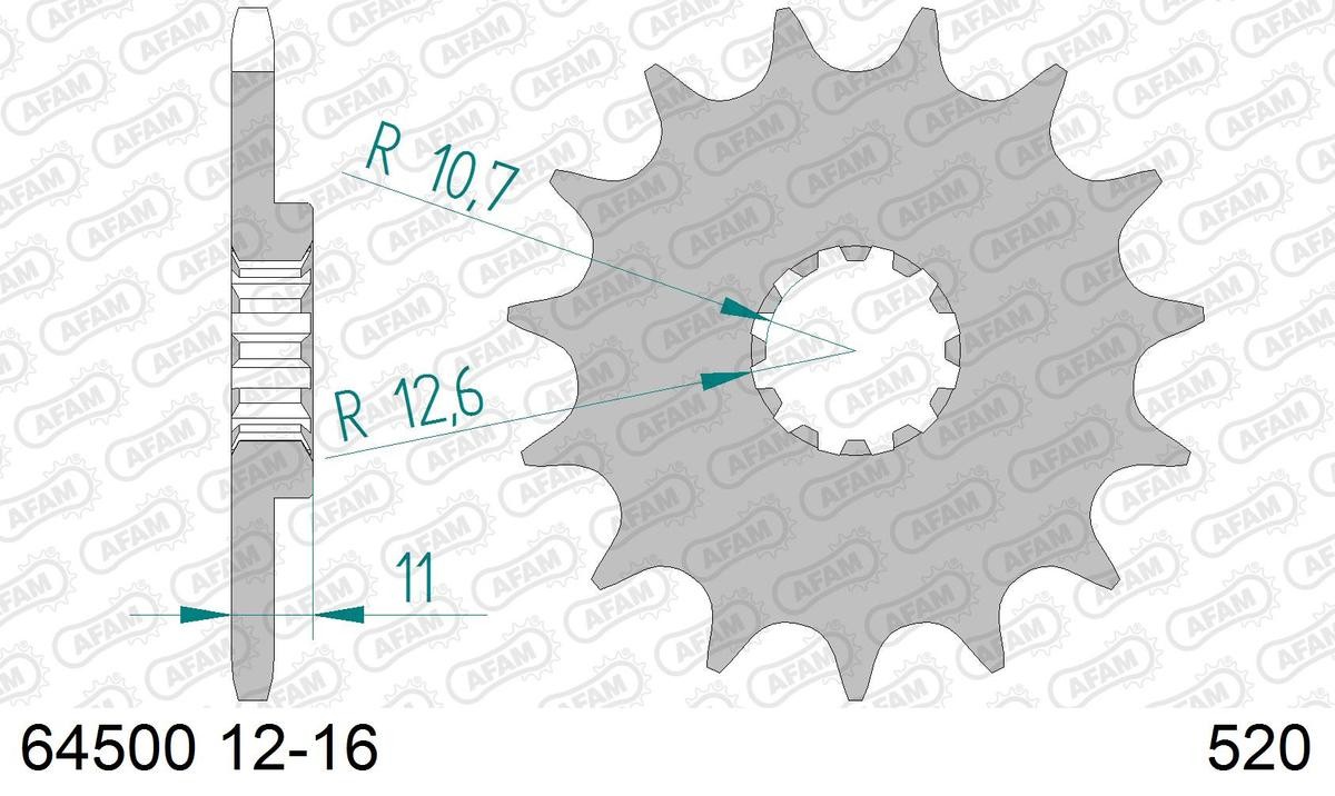 AFAM Kettenritzel 64500-13 von AFAM