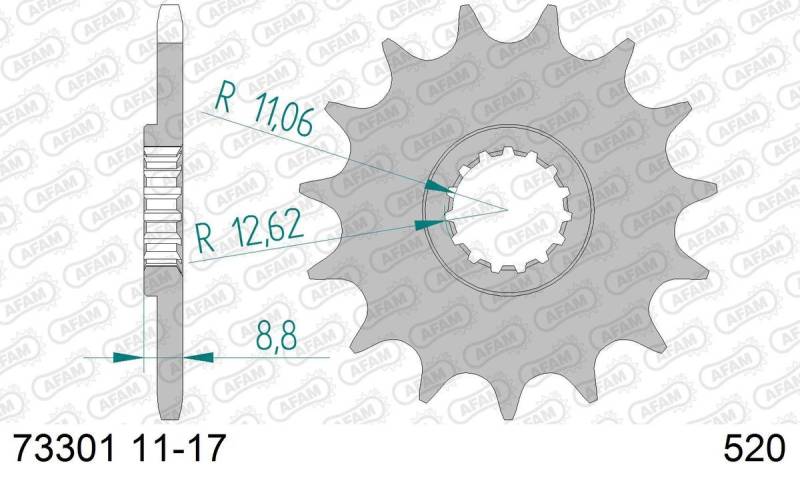 AFAM Kettenritzel 73301-13 von AFAM