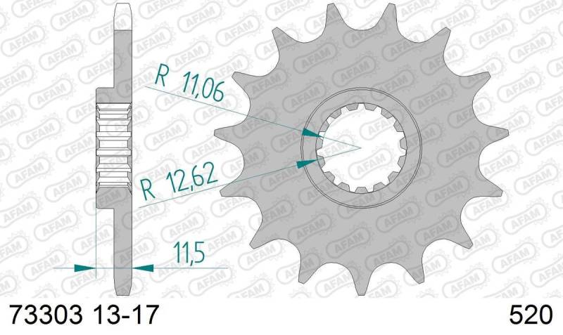 AFAM Kettenritzel 73303-17 von AFAM