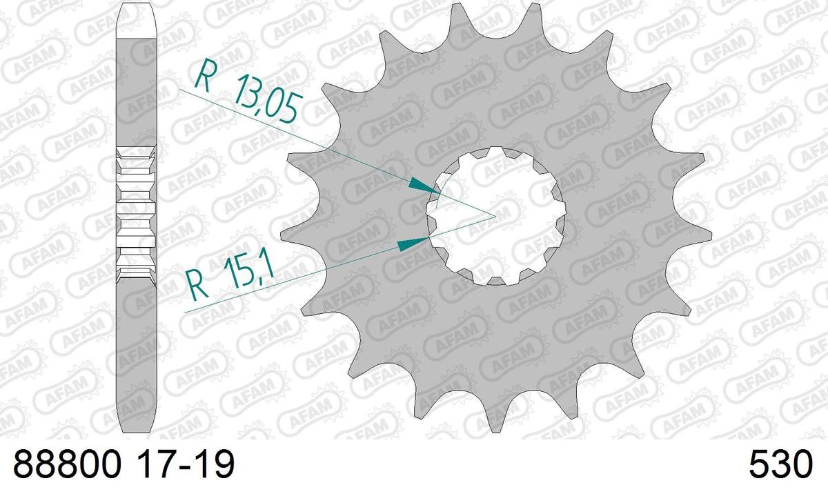 AFAM Kettenritzel 88800-19 von AFAM