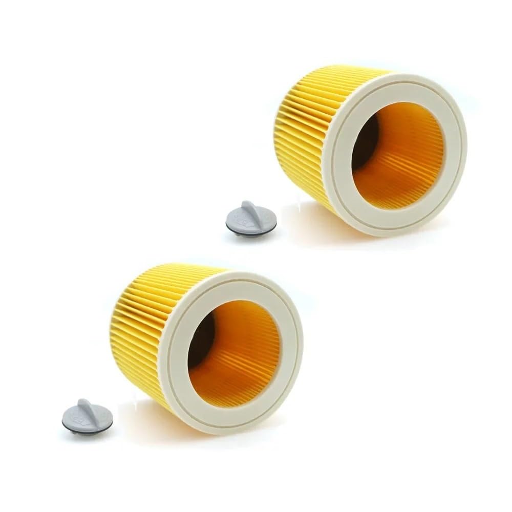 For Karcher Staubsauger Teile Patrone HEPA-Filter WD2250 WD 3,200 MV2 MV3 WD3 Karcher Filter Teile Luft Staub Filter(2pcs) von AFCAHEH