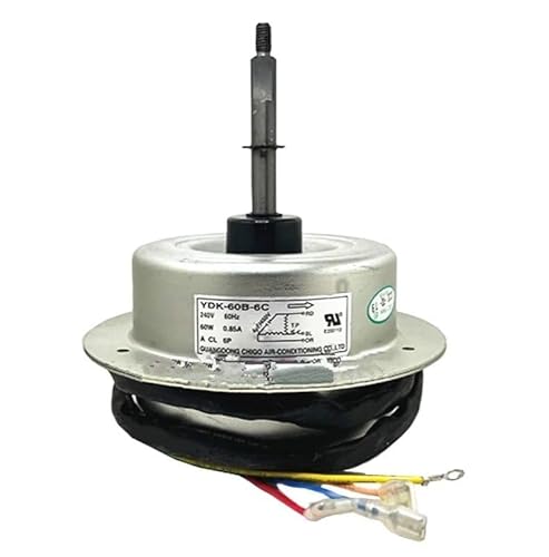 Neu for Klimaanlagenmotor YDK-60A-6C YDK-60B-6C YDK-60-6B YDK-60-6G1 YDK-60A-6G1 Lüftermotorteil(YDK-60A-6G1) von AFCAHEH