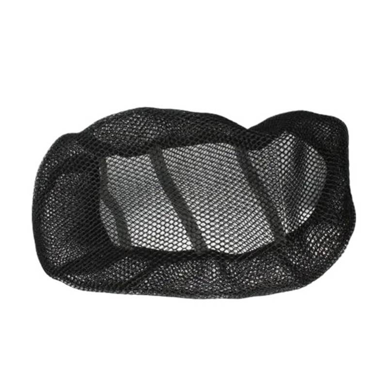 AFHEG Sitzschutz Sonnenschutz 1Pcs Sommer Anti-Slip Mesh Stoff Sitzbezug Atmungsaktive wasserdichte Motorrad Motorrad Roller Sitzbezüge Kissen S-XXL von AFHEG