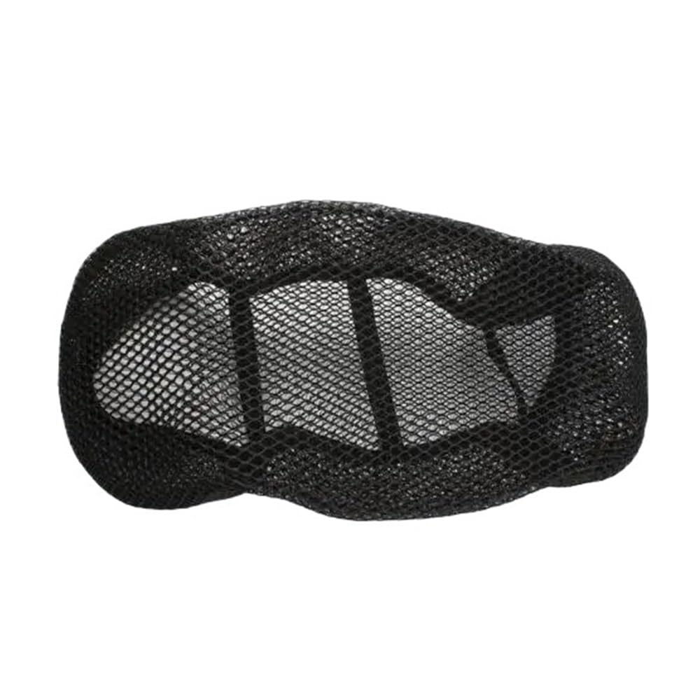 AFHEG Sitzschutz Sonnenschutz 1Pcs Sommer Anti-Slip Mesh Stoff Sitzbezug Atmungsaktive wasserdichte Motorrad Motorrad Roller Sitzbezüge Kissen S-XXL von AFHEG