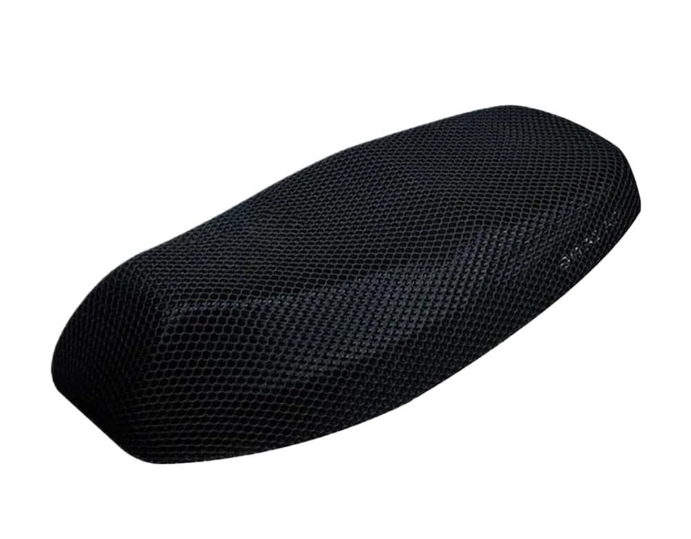 AFHEG Sitzschutz Sonnenschutz Motorrad Kissen Sitz Abdeckung Motorrad Anti-Slip 1 Stücke Atmungsaktive Motorrad Pad Schwarz von AFHEG