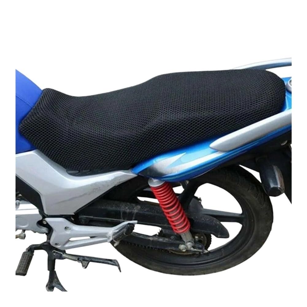 AFHEG Sitzschutz Sonnenschutz Motorrad Kissen Sitz Abdeckung Motorrad Mesh Motorrad Pad Net 1 Stücke 85 * 60CM Schwarz von AFHEG