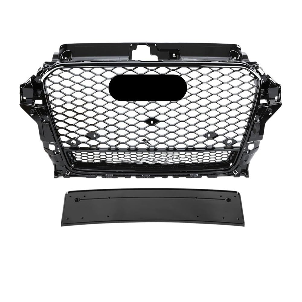 Auto frontstoßstange Grill Auto-Fronthaubengrill, Auto-Frontstoßstangengrill, Mittelgrill Für A3 S3 RS3 8V 2014 2015 2016 von AFHEG