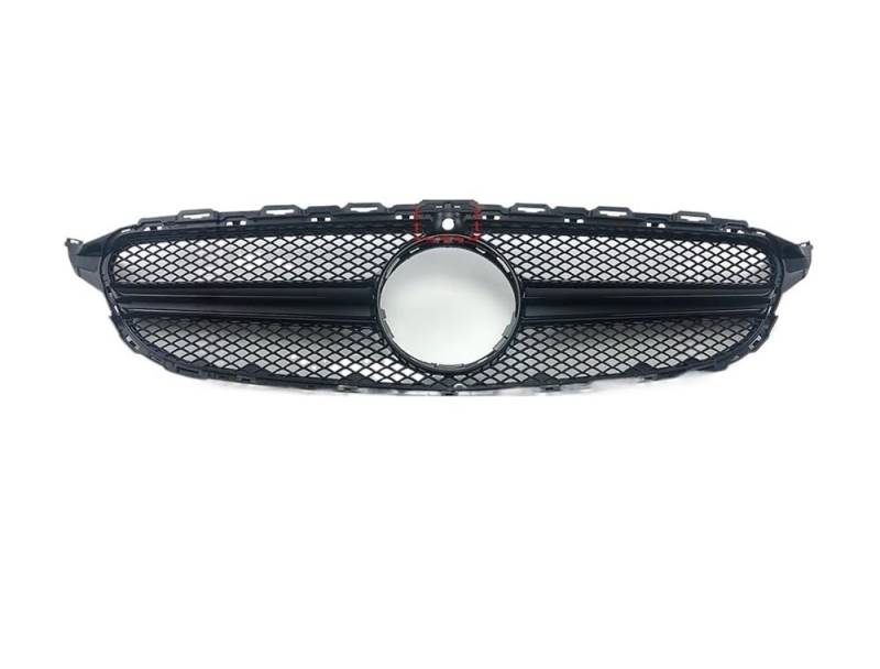 Auto frontstoßstange Grill Auto Frontstoßstange Kühlergrill Einlass Haube Grill Mitte Mesh Für Benz C W205 C205 S205 AMG 2014 2015 2016 2017 2018 2019 2020 2021 von AFHEG