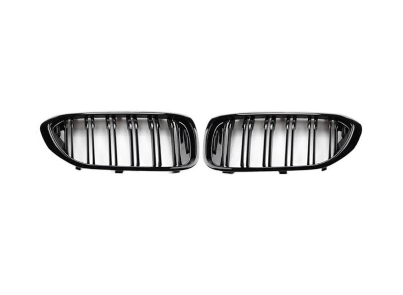 Auto frontstoßstange Grill Auto-Frontstoßstangengrill Für 5er G30 G31 2017 2018 2019 2020 Upgrade Auf Facelift-Stil Grill Glänzend Schwarz Doppellamellen von AFHEG