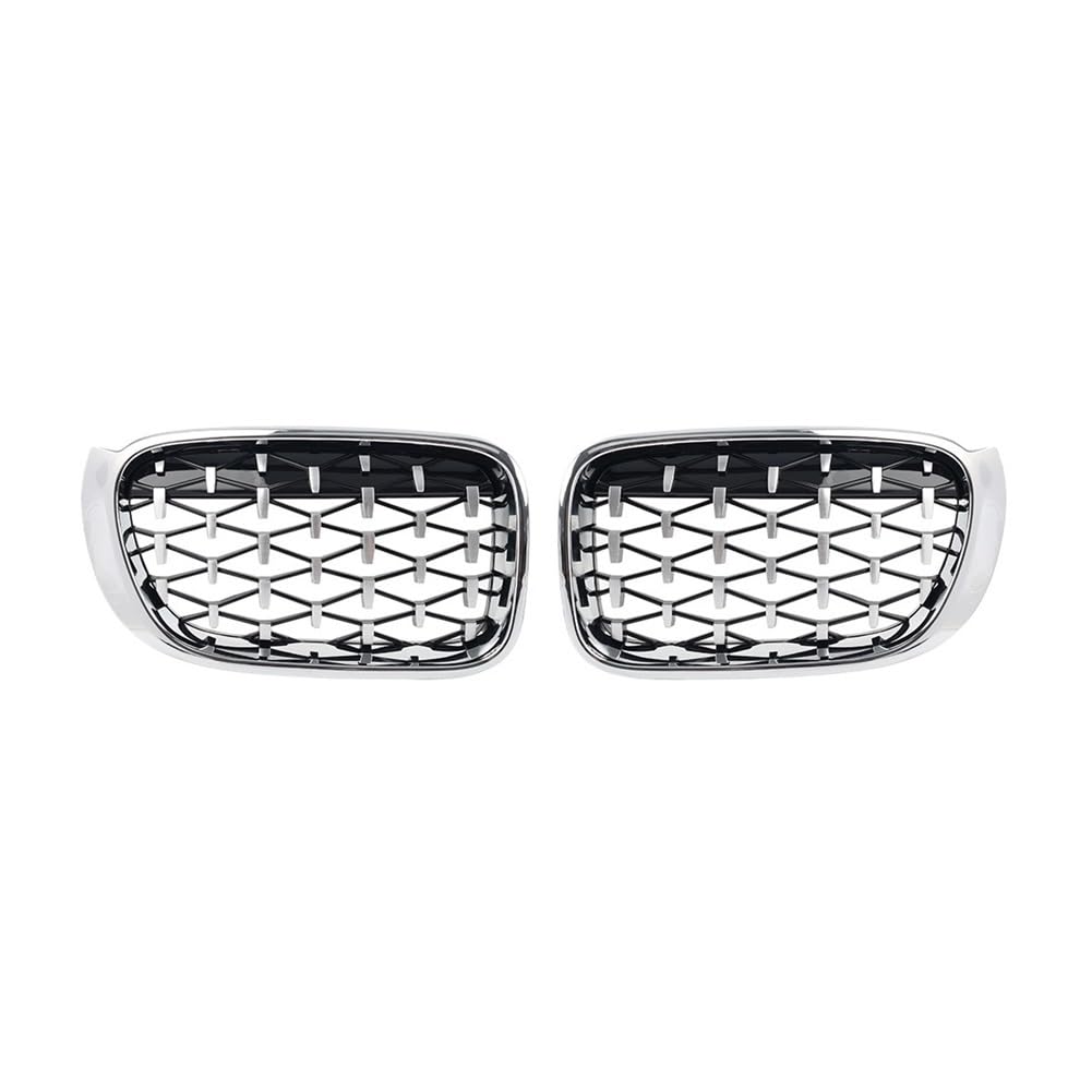 Auto frontstoßstange Grill Chrom Auto Frontstoßstangengrill Meteor Grill Zubehör Für X3 F25 X4 F26 2014 2015 2016 2017 von AFHEG