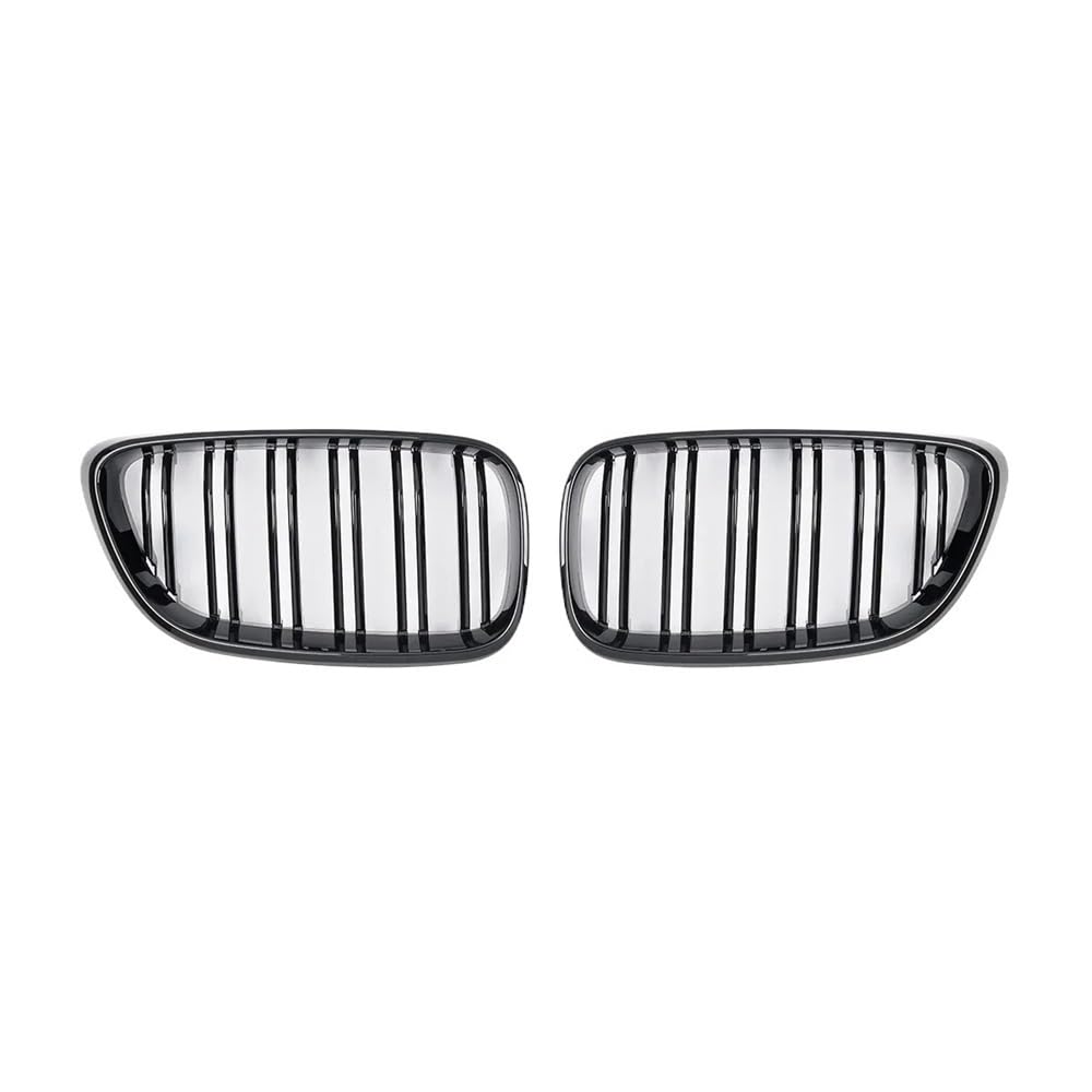 Auto frontstoßstange Grill Dual-Lamellen-Fronthaubengitter, Kompatibel Mit Für F22 F23 M2 2014 2015 2016 2017 2018 von AFHEG