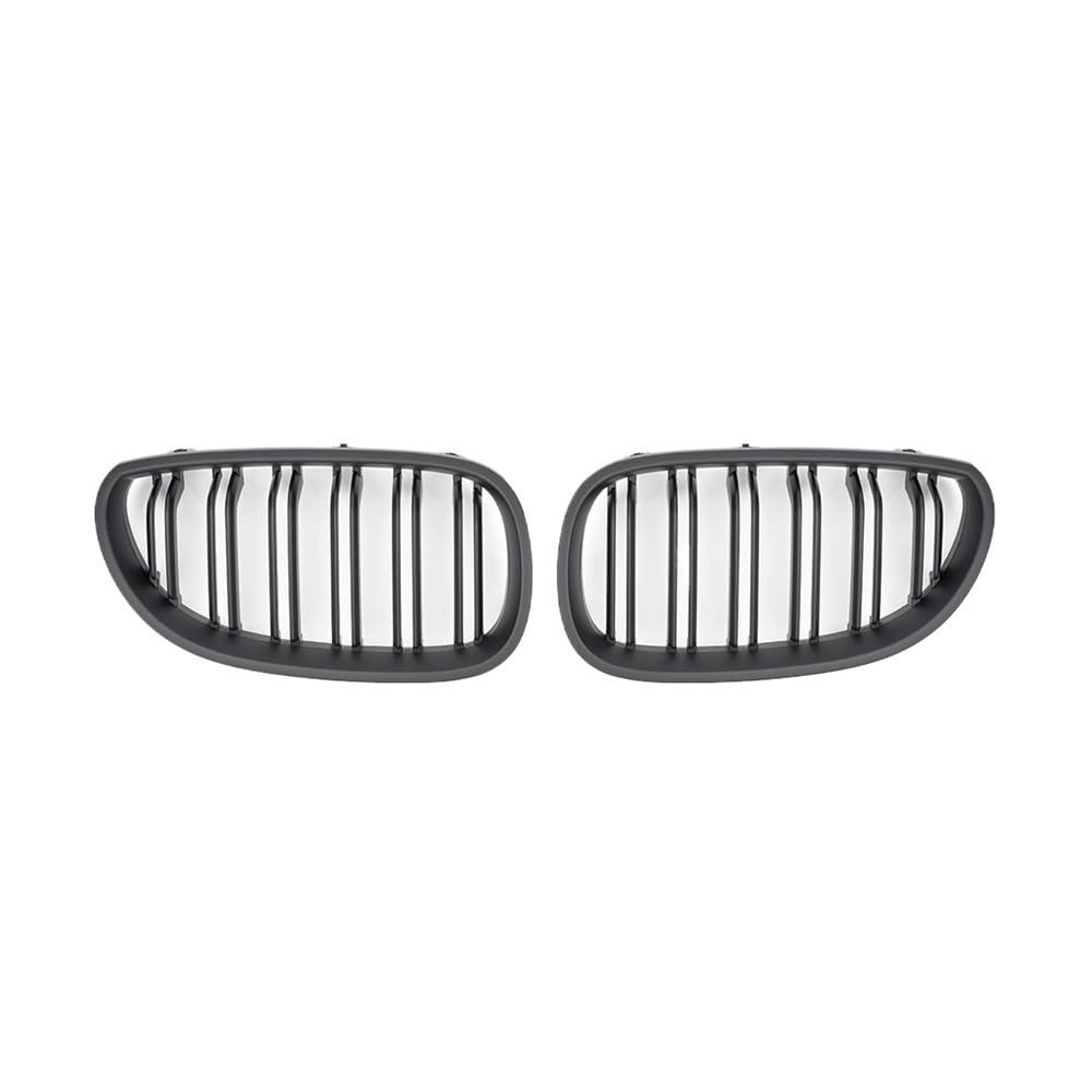 Auto frontstoßstange Grill Frontstoßstangengrill Grillhaube Mesh Double Line Für 5er E60 M5 E61 520i 545i 550i 535i 2003 2004 2005 2006 2007 2008 2009 von AFHEG