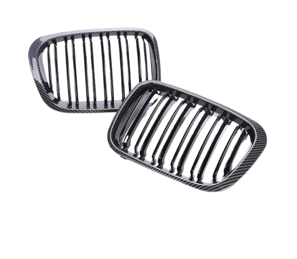 Auto frontstoßstange Grill Kühlergrillabdeckung Vorne Oben Stoßstangengrills Für 3er E46 1998 1999 2000 2001 2002 2003 2002 2001 2/4 Türen von AFHEG