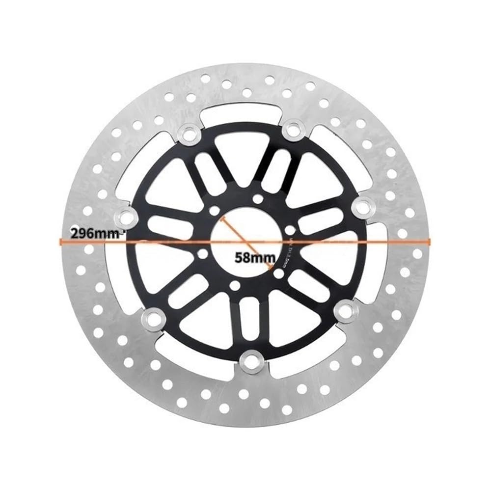 Bremsscheibe Motorrad-Bremsscheibe Vorne Für CB 250 Für Für Hornet 1996–2001, VTR250 VTR 250 MC33 1998–2007 von AFHEG