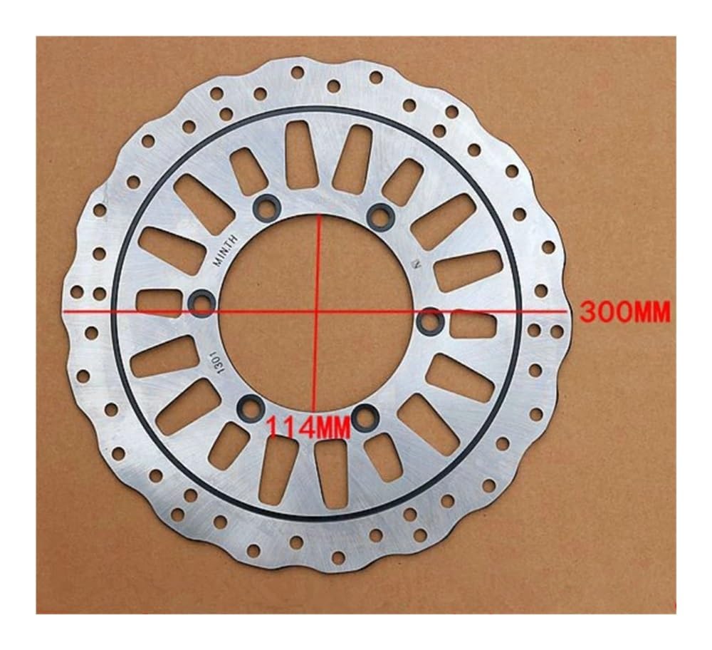 Bremsscheibe Motorrad Teile Vorne Hinten Bremsscheibe Bremsscheibe Für Re&gal DD300E-6C DD350E-6C DD350G DD 300E-6C 350E-6C 350G von AFHEG