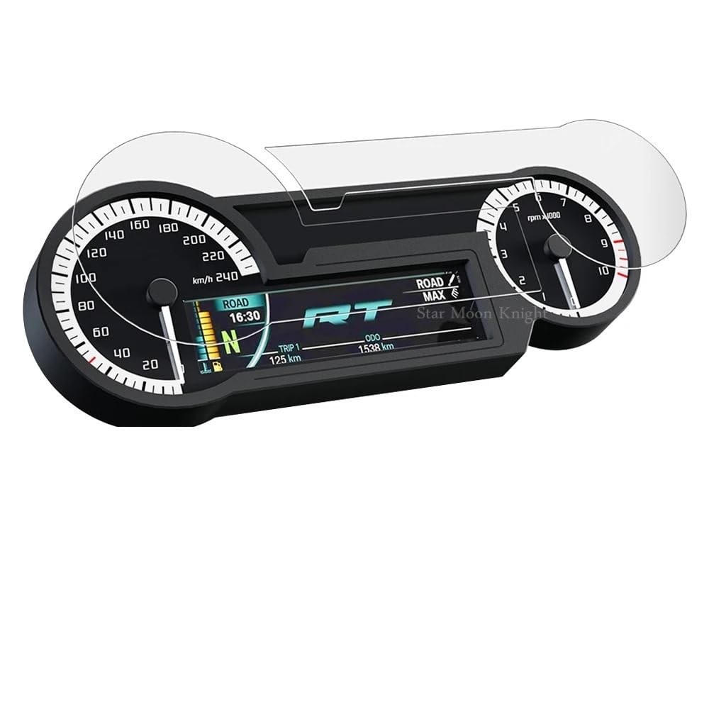 Dashboard Displayschutzfolie Fit Für R 1250 1200 RT R1200RT LC 2014-2020 R1250RT Motorrad Scratch Cluster Screen Dashboard Schutz Instrument Film von AFHEG