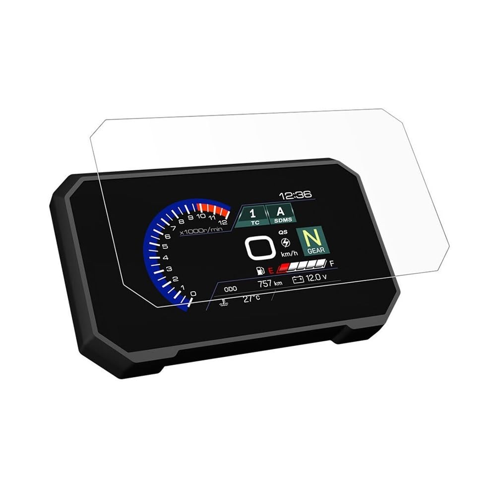 Dashboard Displayschutzfolie Zubehör Motorräder Armaturenbrett Displayschutzfolie Für SU&ZUKI GSX 8S 2023 GSX-8S 2023 Displayschutzfolie Kratzschutzfolie von AFHEG