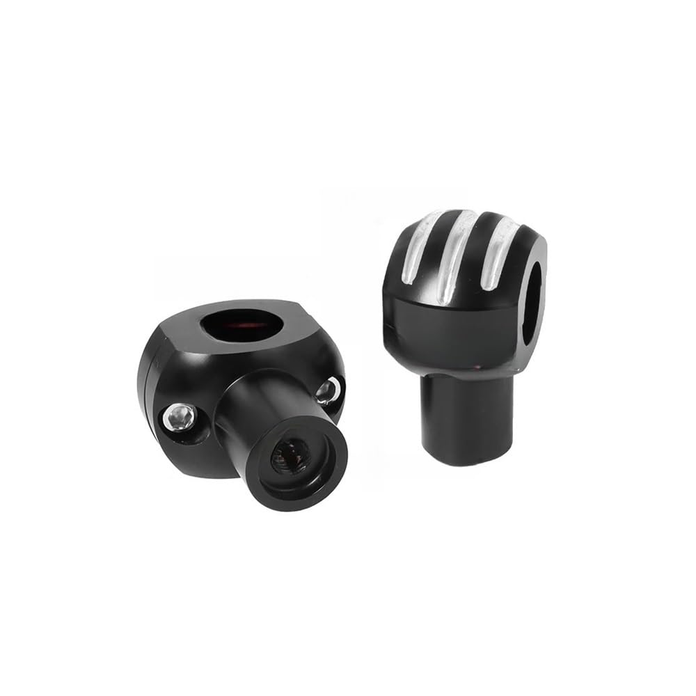 Riser Lenkerhalterung 25-mm-Motorrad-Lenkerklemmen-Riser-Kit, Verstellbare Lenkerhalterung Für, 2,5 cm (1 Zoll), Schwarz, Universal von AFHEG