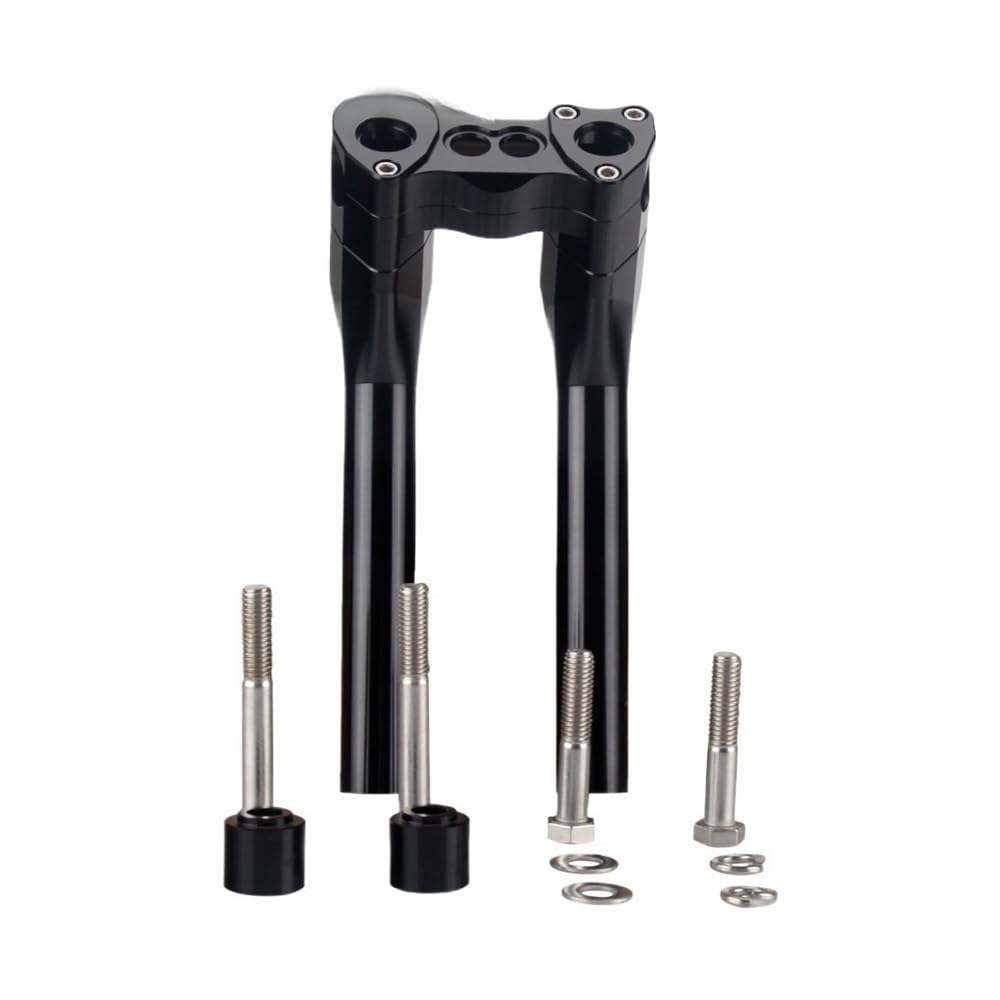 Riser Lenkerhalterung 28mm Motorrad Aluminium Lenker Riser Kit Pullback Klemme Für Ha&rley Bobber Dyna Low Rider Street Fat Bob FXD 1" Erhöhen von AFHEG