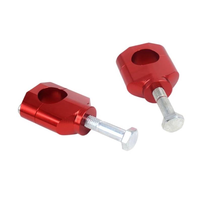 Riser Lenkerhalterung Motorrad Aluminium 28MM Lenker Bar Riser Clamp Set Für Ka&wasaki Für Su&zuki KX CR CRF RMZ 125 250 250 450 FRLX von AFHEG