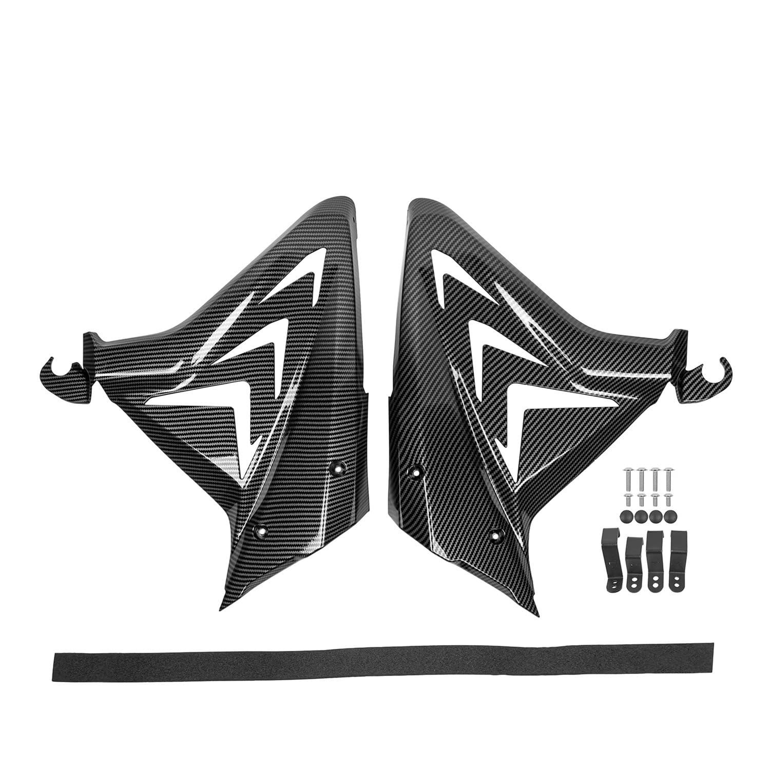 Seitenverkleidungen Abdeckungen CBR650R Motorrad Sitz Seite Abdeckung Gugel Panel Für CBR 650 R CBR 650R 2019-2022 Rahmen Schutz Injektion Spoiler verkleidungen von AFHEG