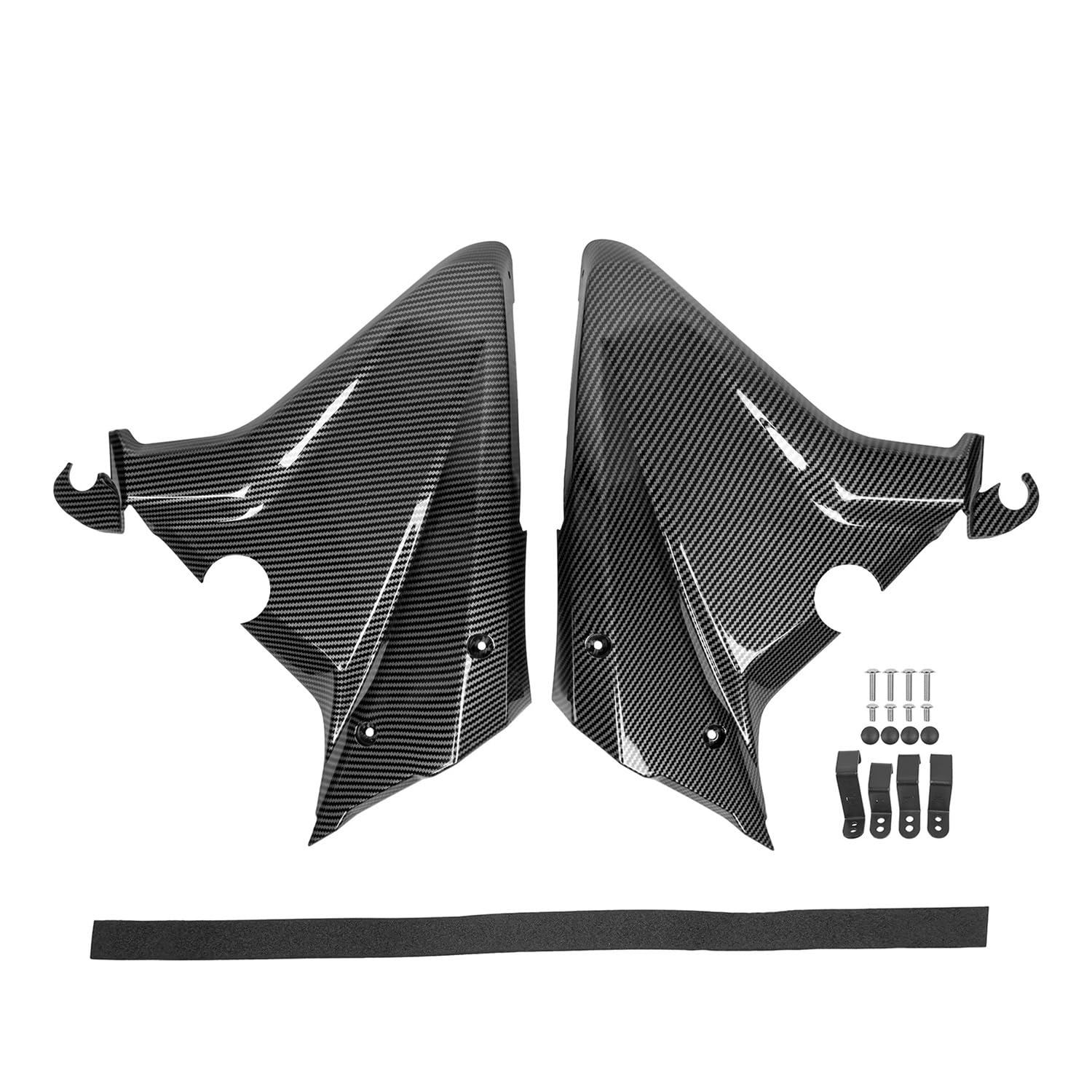 Seitenverkleidungen Abdeckungen CBR650R Motorrad Sitz Seite Abdeckung Gugel Panel Körper Injektion Verkleidungen Rahmen Spoiler Für CBR 650 R CBR 650R 2019-2022 2020 von AFHEG