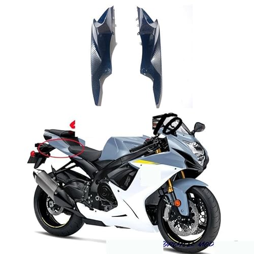 Seitenverkleidungen Abdeckungen Für Su&zuki GSXR600 GSX-R 750 2010, 2012, 2013, 2014, 2015, 2016, 2017, 2018, 2019 Rücksitzbezug Rücklicht Seitenverkleidung von AFHEG