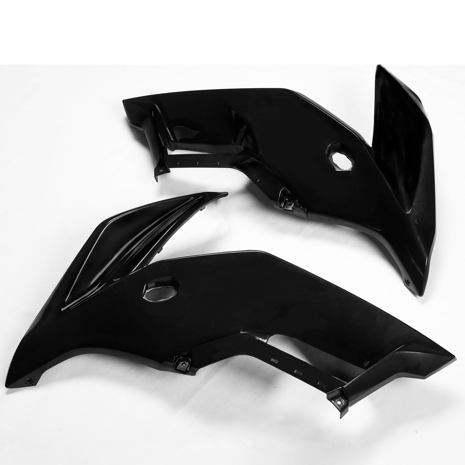 Seitenverkleidungen Abdeckungen Motorrad Front Kopf Seite Panel Verkleidung Rahmen Abdeckung Für Ka&wasaki Ver&sys650 Ver&sys 650 2015-2021 2019 2018 2017 2016 unlackiert von AFHEG