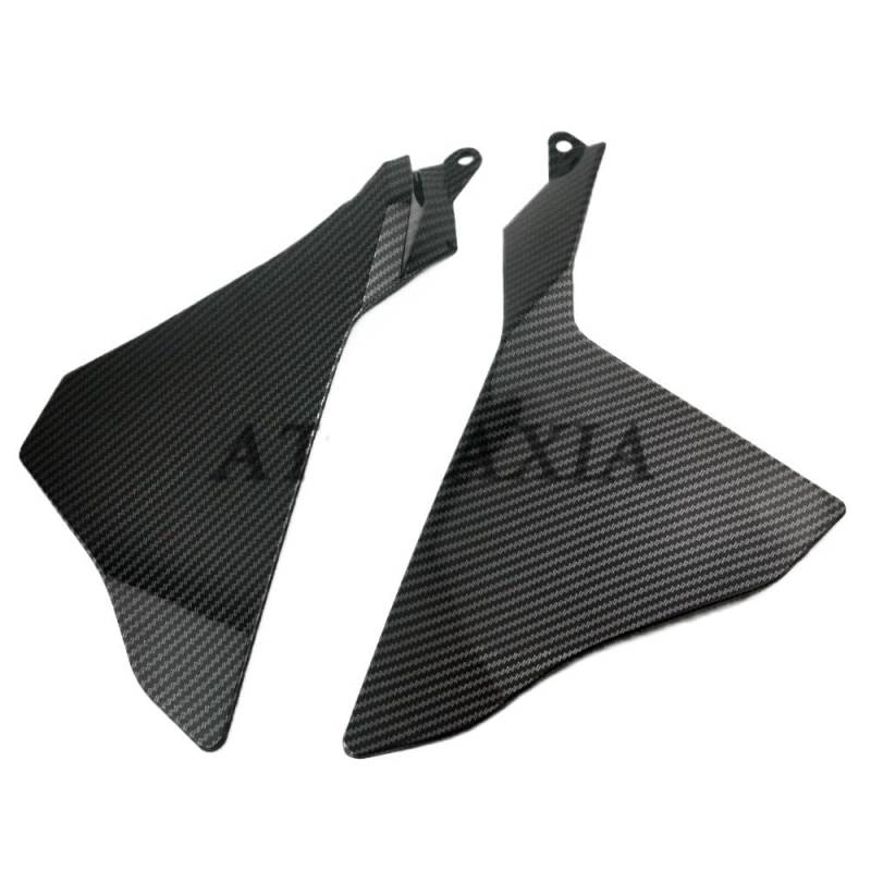 Seitenverkleidungen Abdeckungen Motorrad Teile Carbon Farbe Obere Seite Abdeckung Gugel Panel Verkleidung Trim Für YA&MAHA YZF1000 YZF1000 R1 R1S R1M 2015 2016 2017 2018 von AFHEG