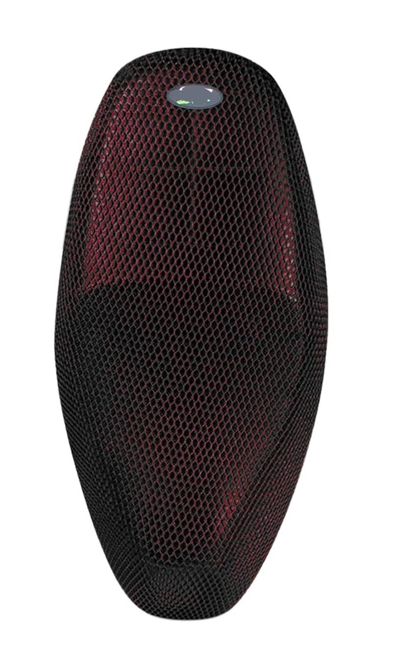 Sitzschutz Sonnenschutz 1 Stück M-XXL Rutschfester 3D-Mesh-Stoff-Sitzbezug, Atmungsaktiv, Wasserdicht, Für Motorrad, Motorrad, Roller, Sitzbezüge, Kissen von AFHEG