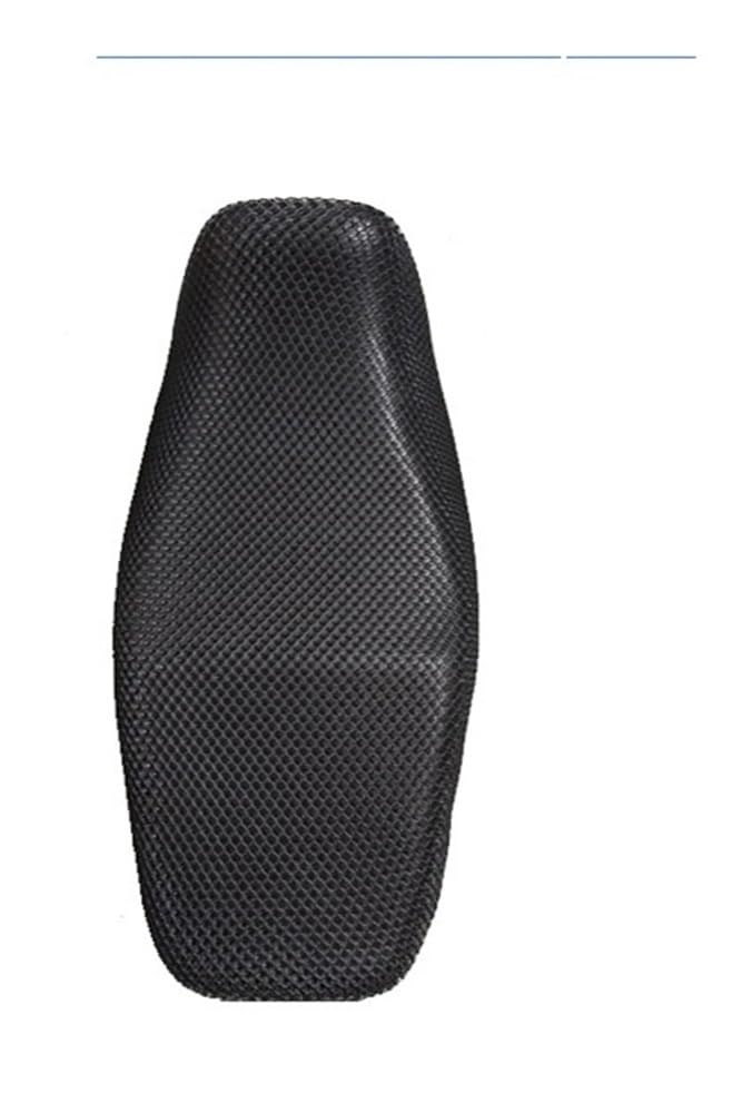 Sitzschutz Sonnenschutz 1 Stücke Atmungsaktives Mesh Motorrad Moped Motorrad Roller Sitzbezüge Kissen Anti-Rutsch-bezug S-6XL von AFHEG