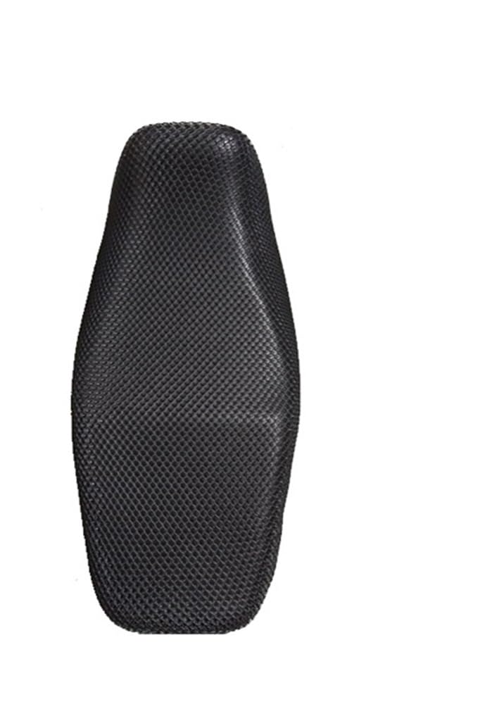 Sitzschutz Sonnenschutz 1Pcs Anti-Slip Mesh Stoff Sitzbezug Atmungsaktive wasserdichte Motorrad Motorrad Roller Sitzbezüge Kissen S-XXXXXL von AFHEG