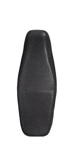 Sitzschutz Sonnenschutz 1Pcs Anti-Slip Mesh Stoff Sitzbezug Atmungsaktive wasserdichte Motorrad Motorrad Roller Sitzbezüge Kissen S-XXXXXL von AFHEG